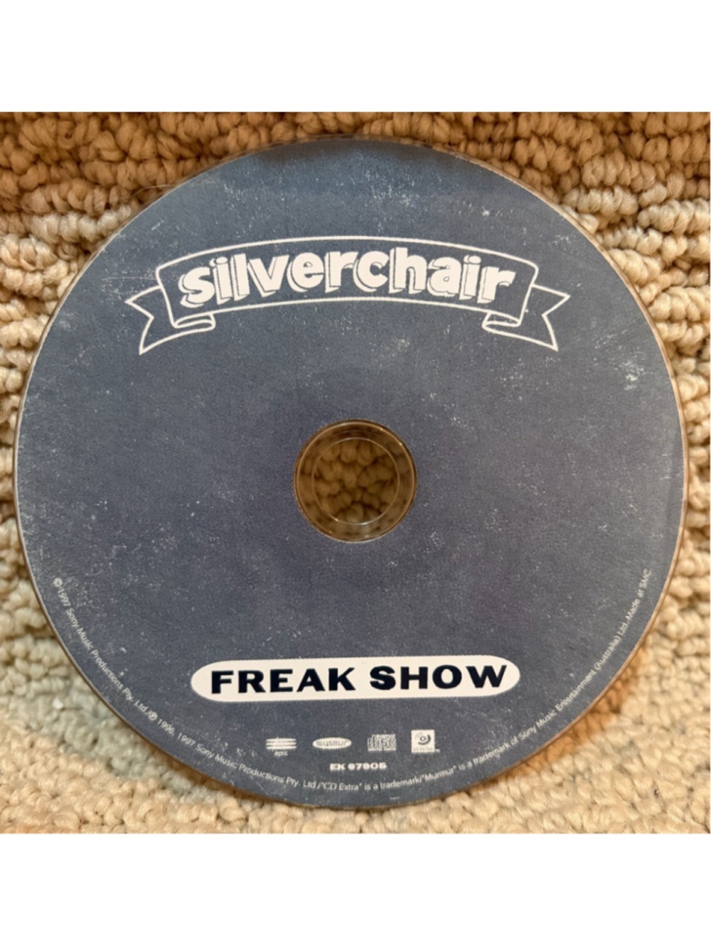 Silverchair Freak Show CD Album Blue and White One Size
